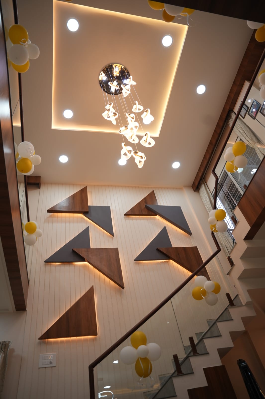 Luxury bedroom interior at Shashvat Vakratunda by Viona Interiors